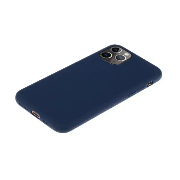Kryt na iPhone 11 Pro Max gumový Premium tmavomodrý