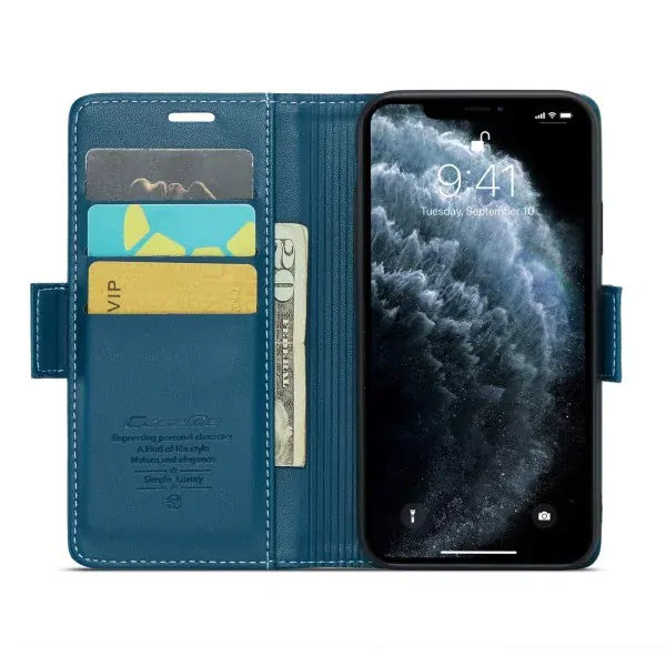 Púzdro na iPhone 11 Pro Max CASEME smooth modré