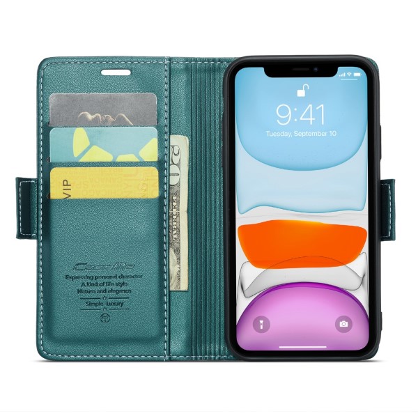 Púzdro pre iPhone 11 CASEME Smooth zelené