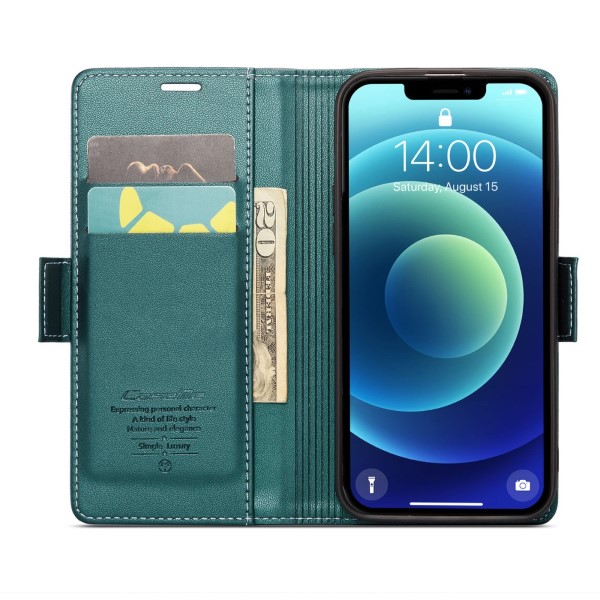 Púzdro pre iPhone 12 Mini CASEME Smooth zelené