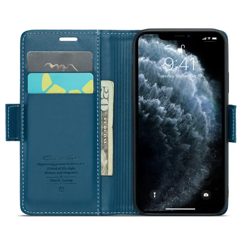 Púzdro pre iPhone 11 Pro CASEME smooth modré