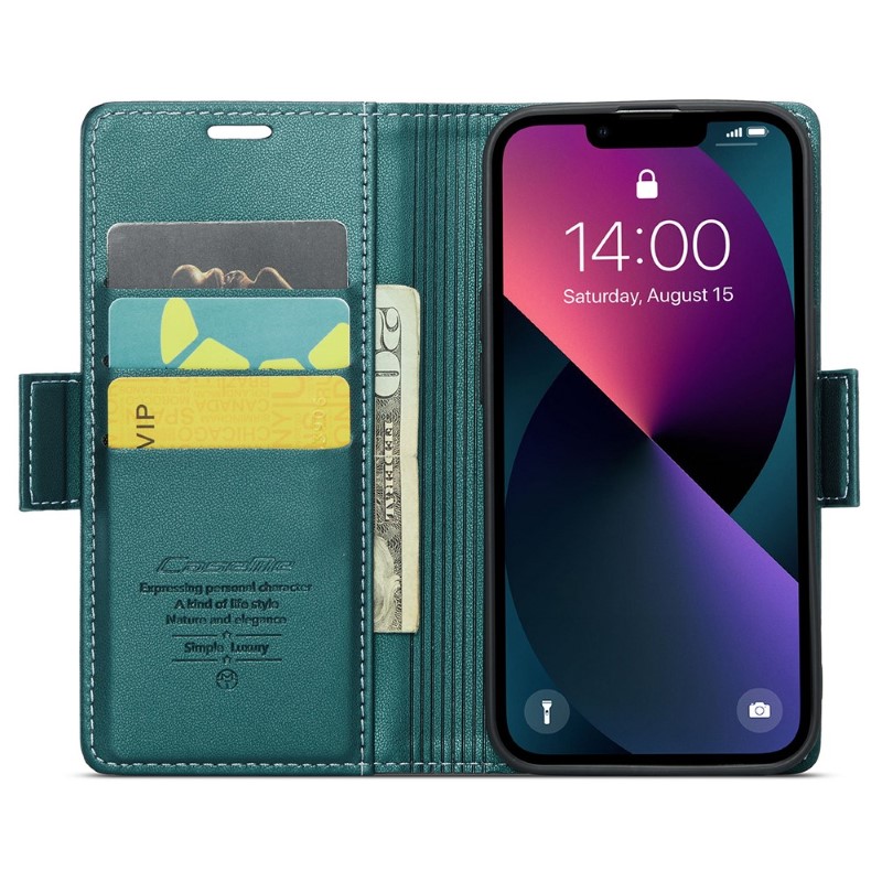 Púzdro na iPhone 15 CASEME Smooth zelené