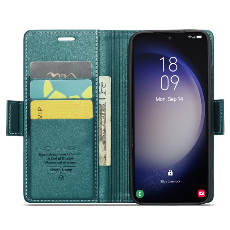 Puzdro na Samsung Galaxy S24 Plus CASEME smooth zelené