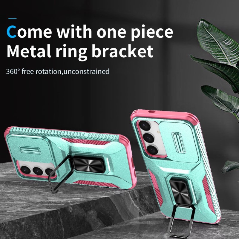 Kryt na Samsung Galaxy S24 Plus odolný s krytom na fotoaparát svetlo modrý