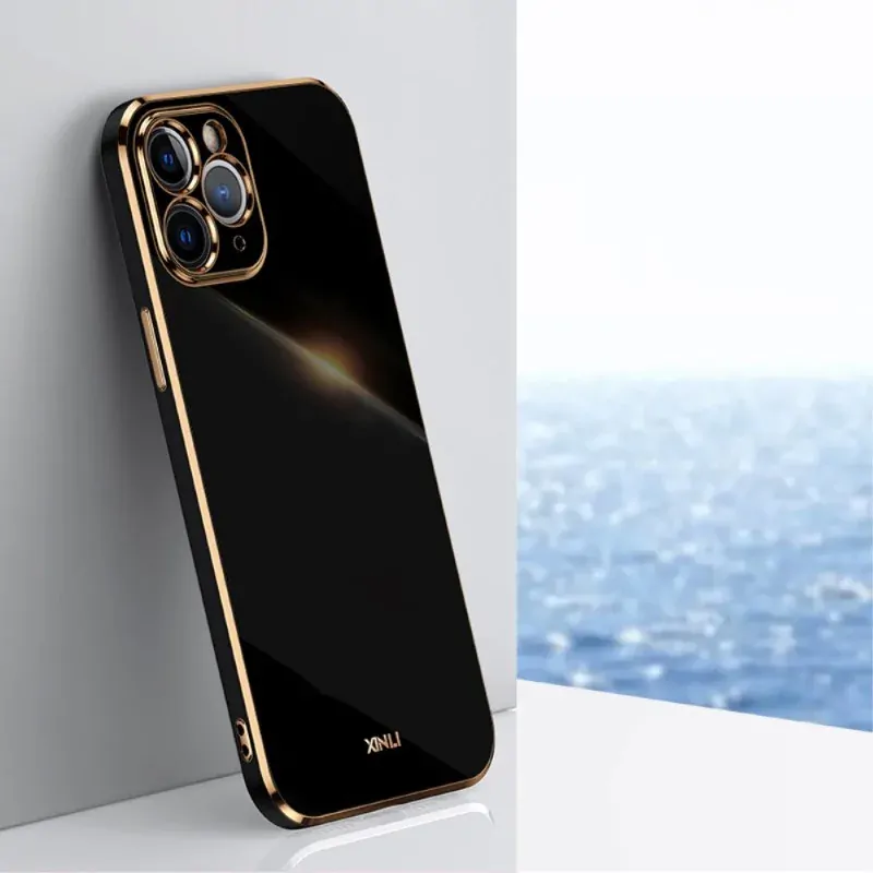 Kryt na iPhone 12 Pro Max Xinli čierny