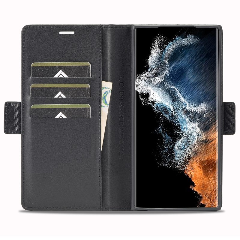Puzdro na Samsung Galaxy S24 Ultra Carbon vertical