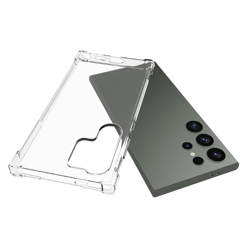 Kryt na Samsung Galaxy S24 Ultra Gumový Anti-scratch číry