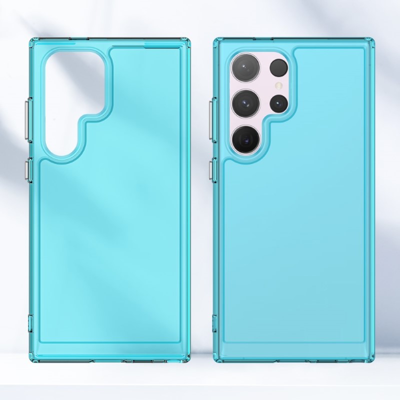 Kryt na Samsung Galaxy S24 Ultra Gumový Candy modrý