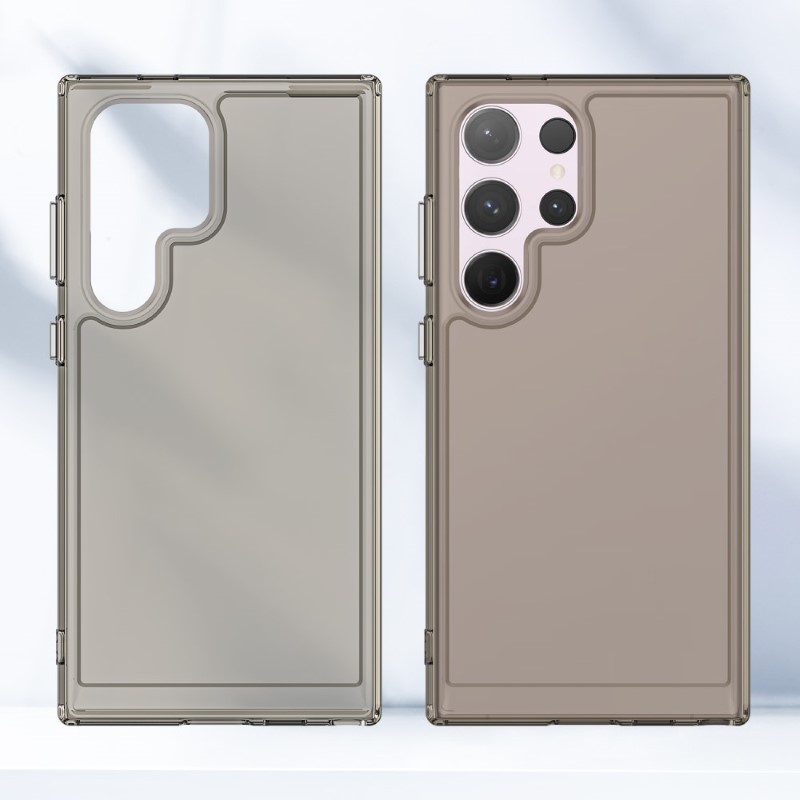 Kryt na Samsung Galaxy S24 Ultra Gumový Candy sivý