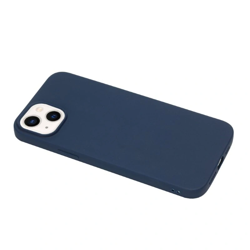 Kryt na iPhone 15 gumový Premium tmavomodrý