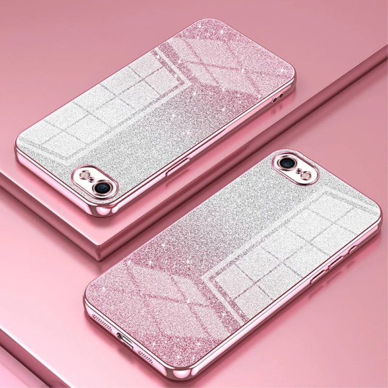 Kryt na iPhone 7 / 8 / SE (2020 / 2022) Glitter ružový