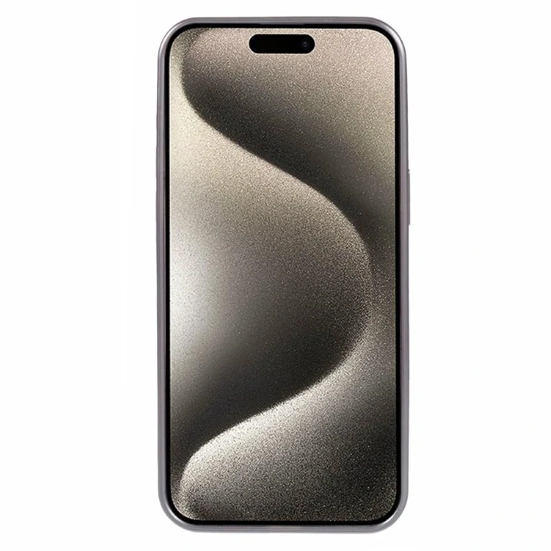 Kryt na iPhone 15 Pro Max gumový s podporou MagSafe šedý