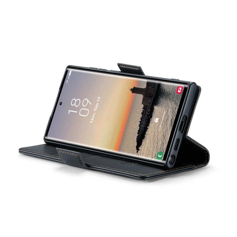 Puzdro na Samsung Galaxy S25 Ultra CASEME Smooth čierne