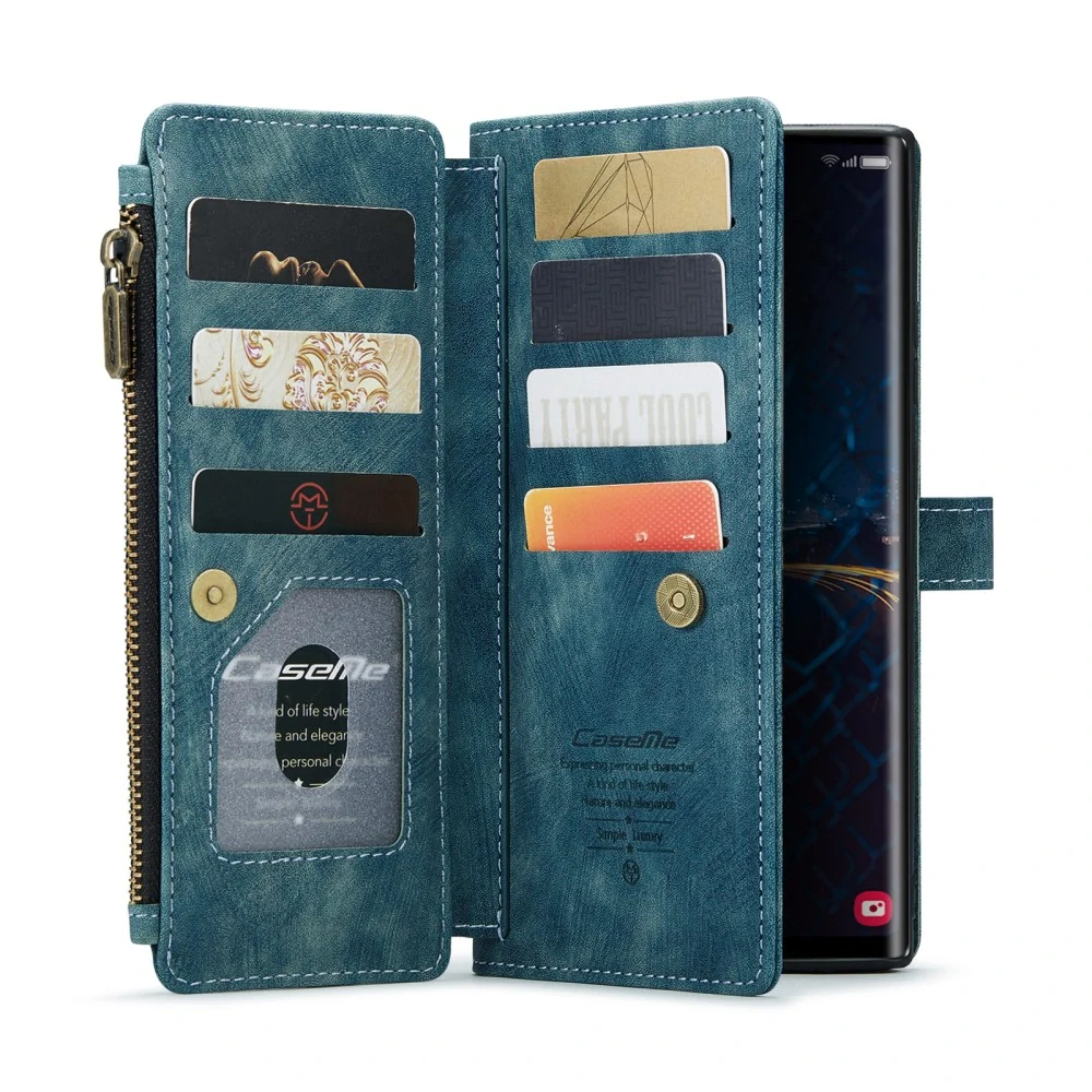 Puzdro na Samsung Galaxy S25 Ultra CASEME Deluxe modré