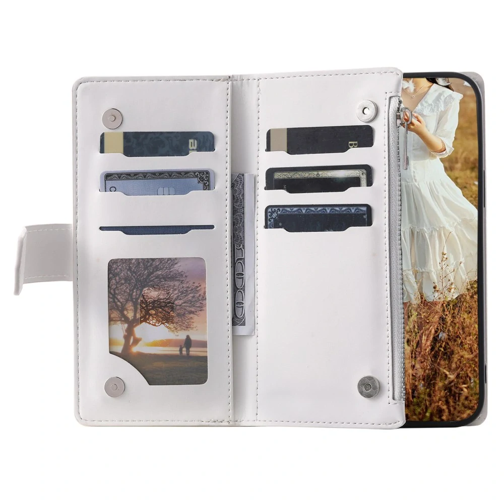 Puzdro na Samsung Galaxy S25+ Luxury Double Layer biele