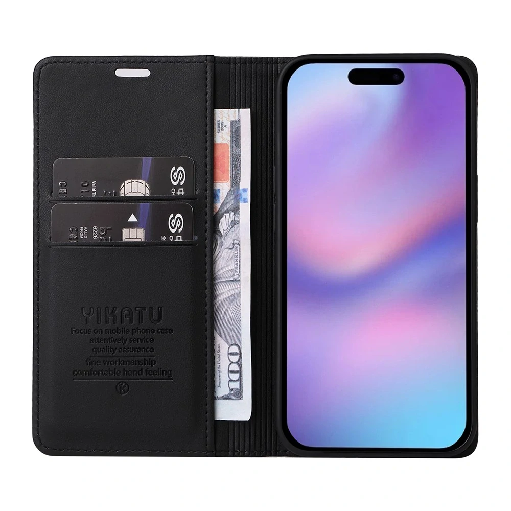 Puzdro na iPhone 17 Yikatu čierne