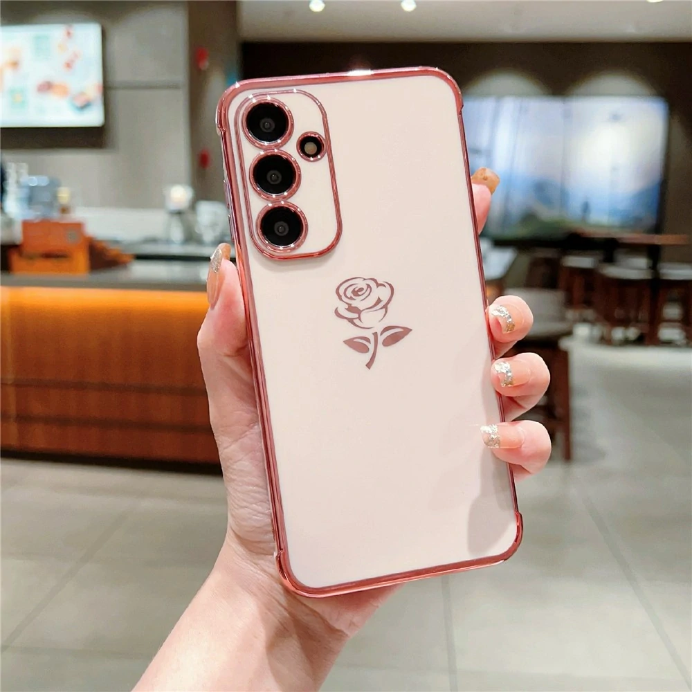 Kryt na Samsung Galaxy S25 Ruže ružový