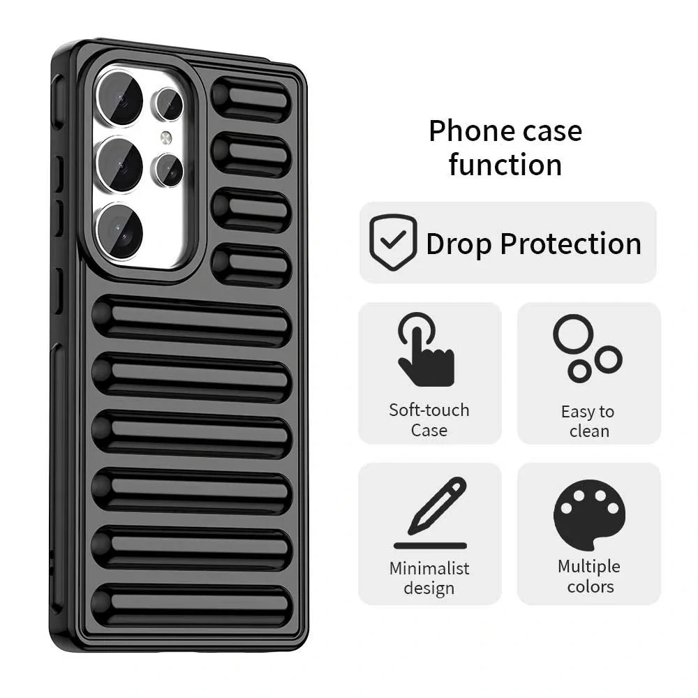 Kryt na Samsung Galaxy S25 Ultra Capsule čierny