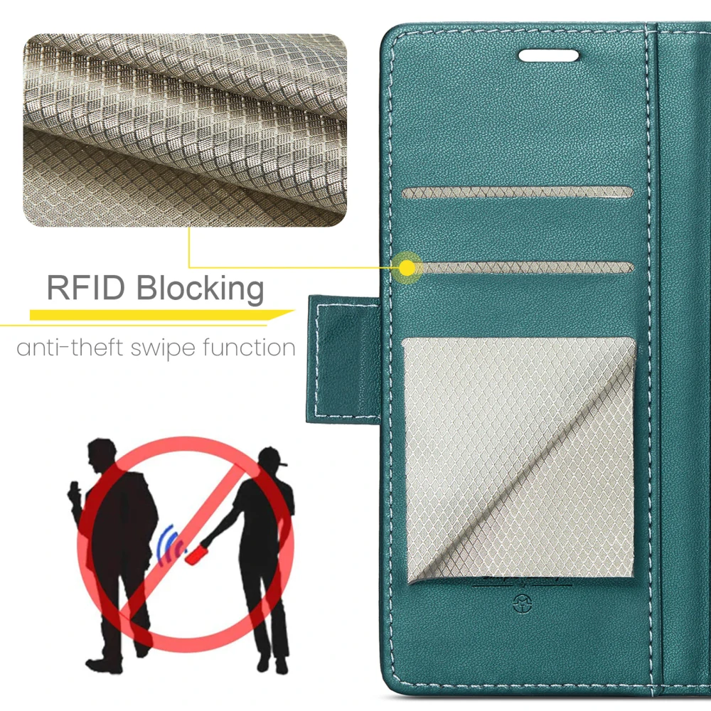 Puzdro na Samsung Galaxy S26 CASEME smooth zelené
