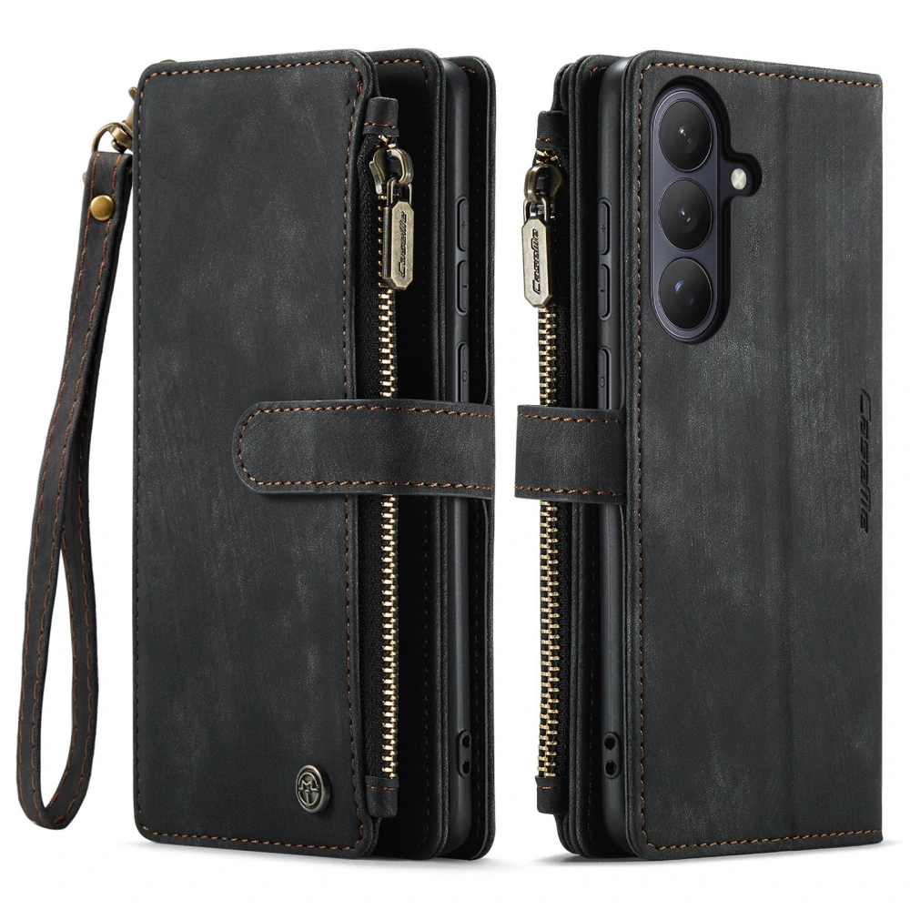 Puzdro na Samsung Galaxy S26 CASEME Deluxe čierne