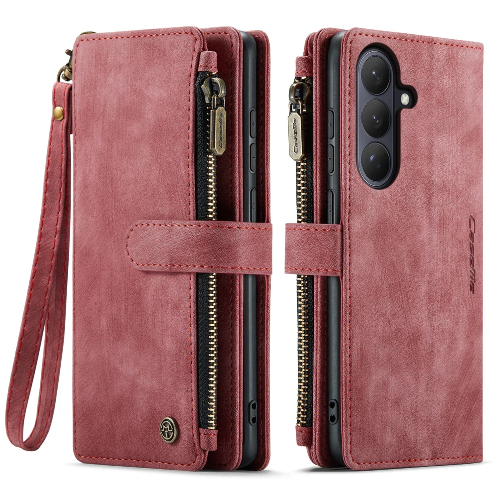 Puzdro na Samsung Galaxy S26 CASEME Deluxe červené