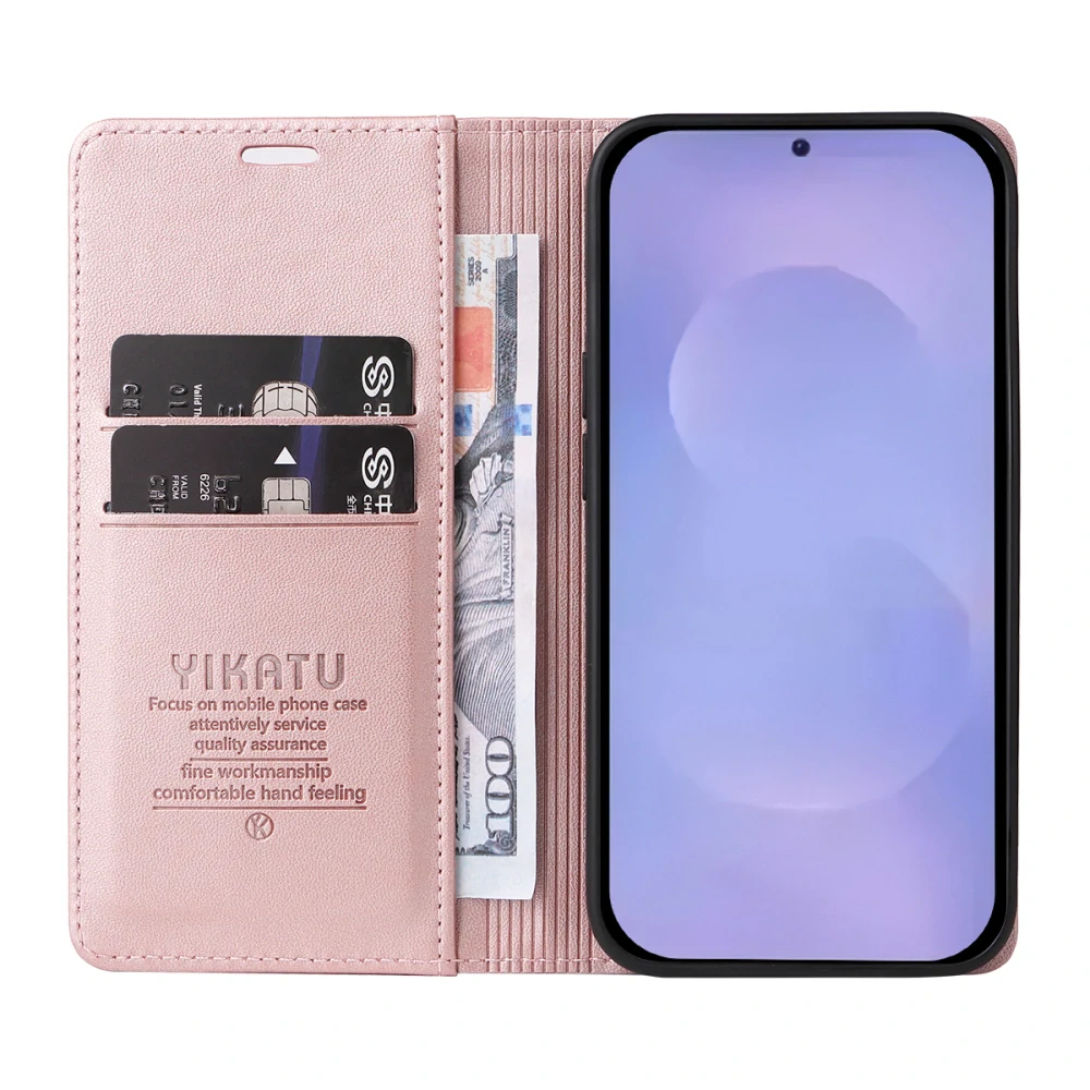 Puzdro na Samsung Galaxy S26 Yikatu ružové