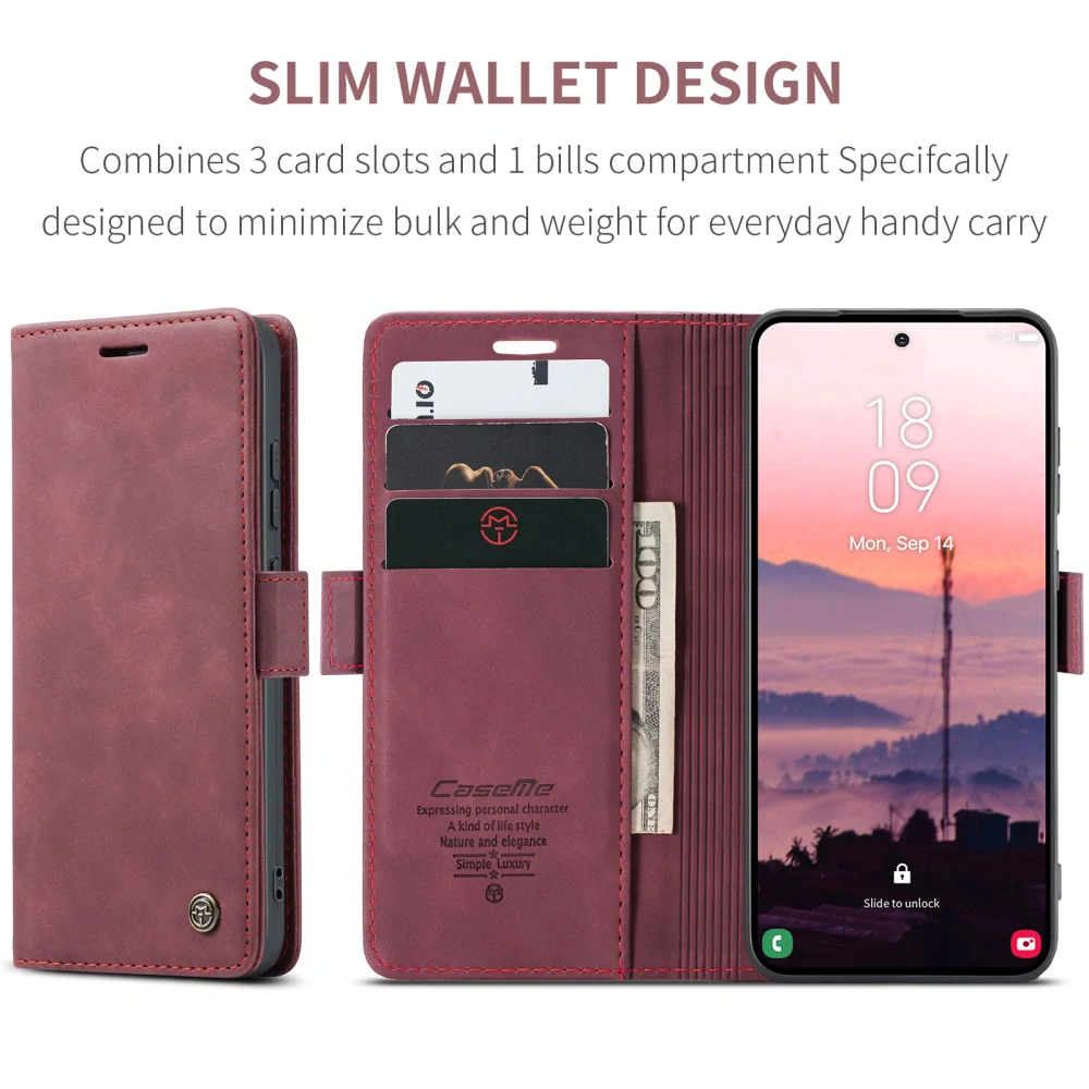 Puzdro na Samsung Galaxy S26 Ultra CASEME červené