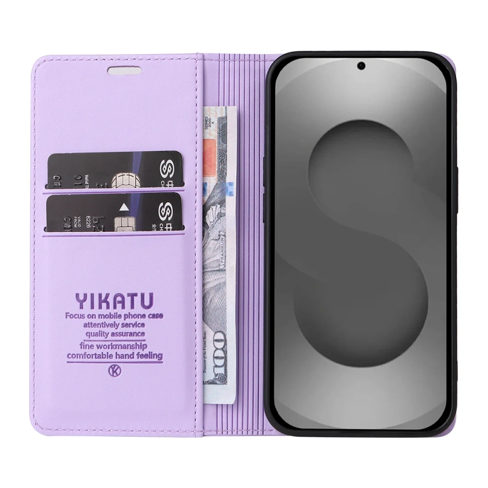Puzdro na Samsung Galaxy S26 Ultra Yikatu fialové