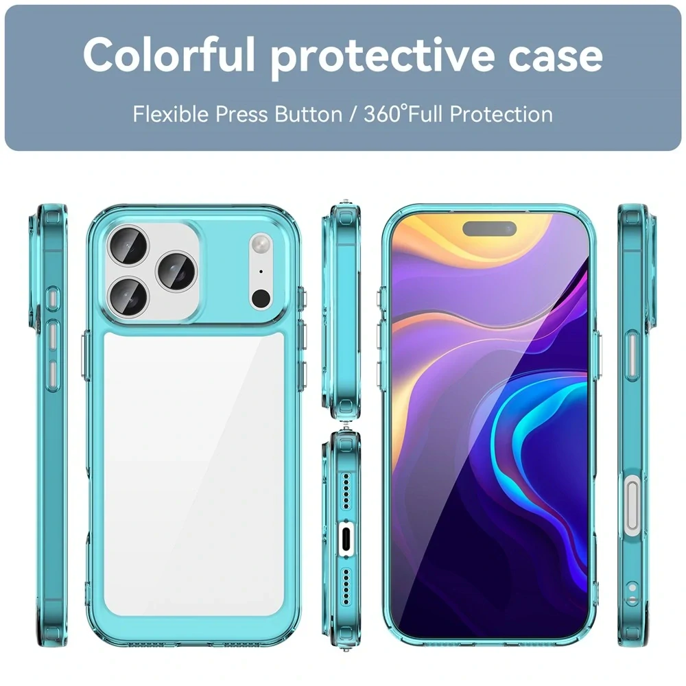 Kryt na iPhone 17 Pro Max odolný modrý