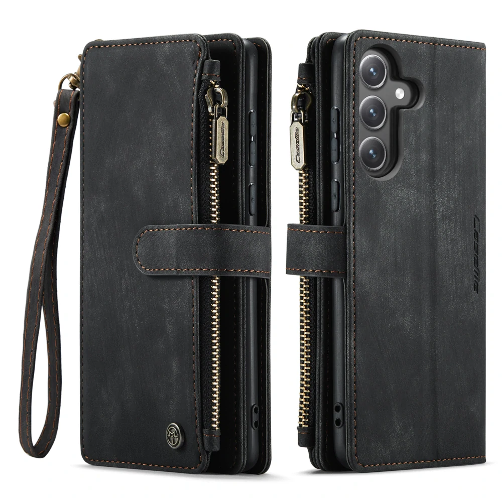 Puzdro na Samsung Galaxy S25 FE CASEME Deluxe čierne