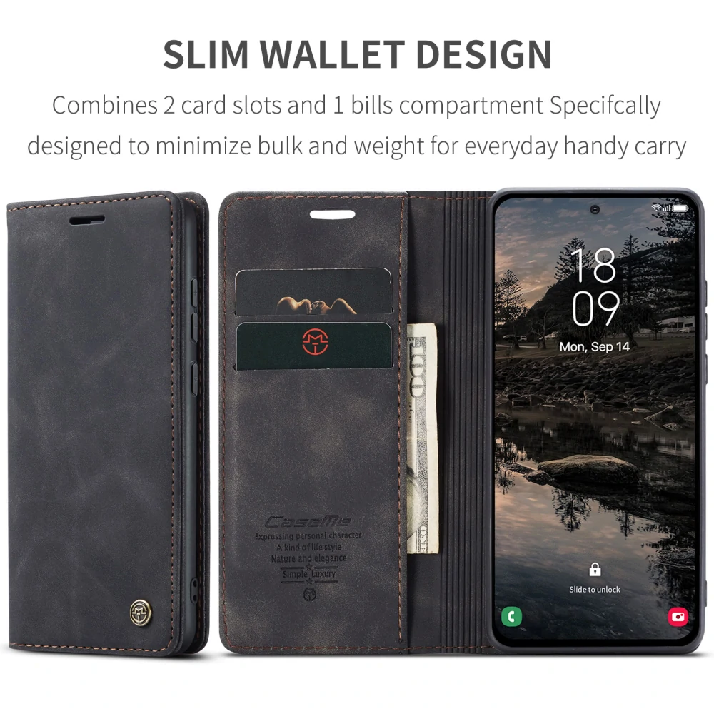 Puzdro na Samsung Galaxy S25 FE CASEME čierne
