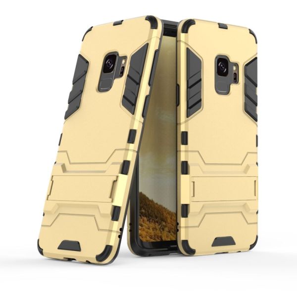 Kryt na Samsung Galaxy S9 odolný army clip zlatý
