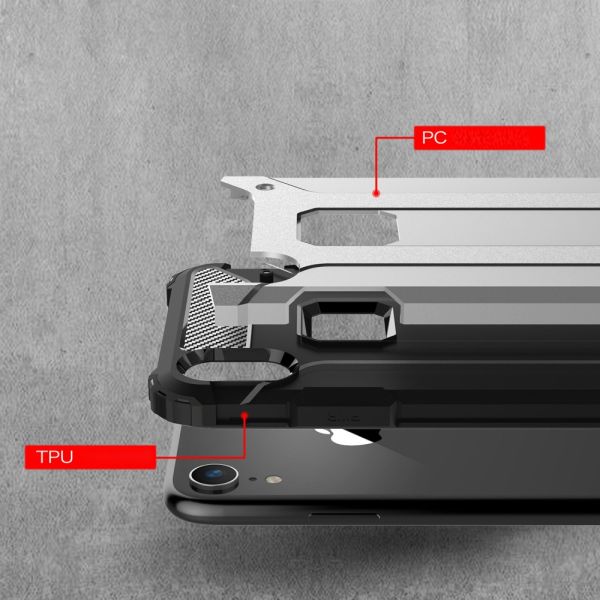 Kryt na iPhone Xr odolný Hybrid ružový