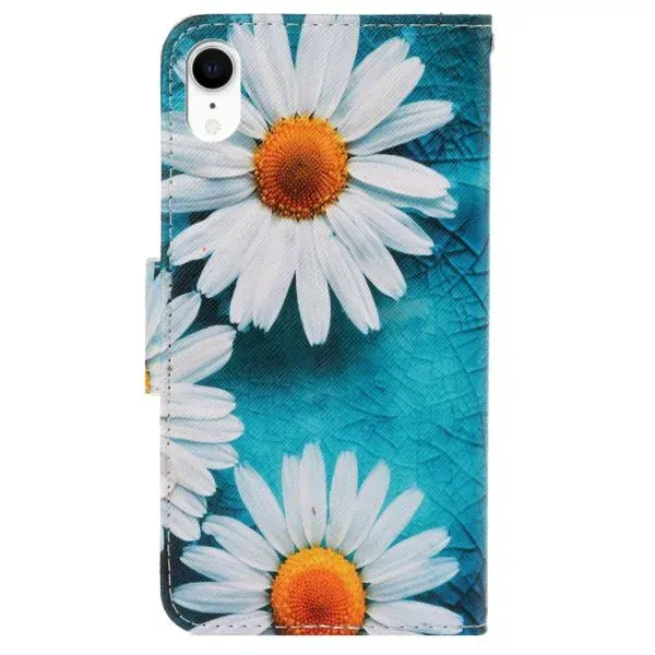 Púzdro pre iPhone Xr Kvietka modré