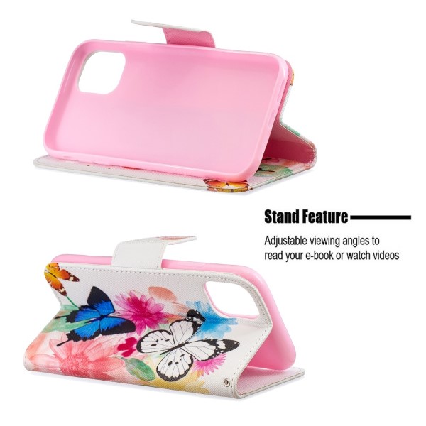 Púzdro pre iPhone 11 Motýľ biele