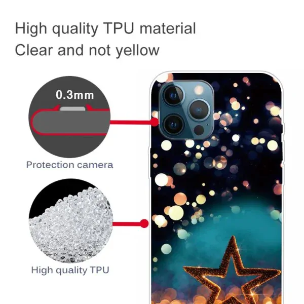 Kryt na iPhone 12 / 12 Pro Hviezda