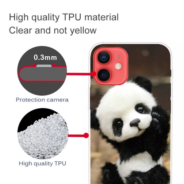 Kryt na iPhone 13 Panda