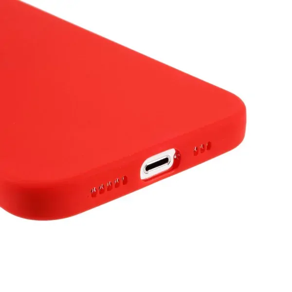Kryt na iPhone 13 Pro gumový červený