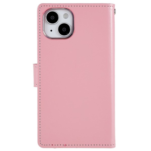 MERCURY iPhone 14 púzdro RICH DIARY svetlo ružové