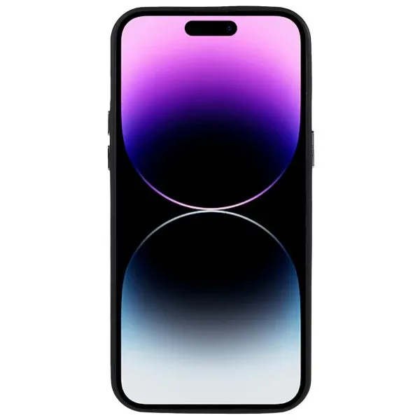 Kryt na iPhone 14 Pro gumový Lens čierny