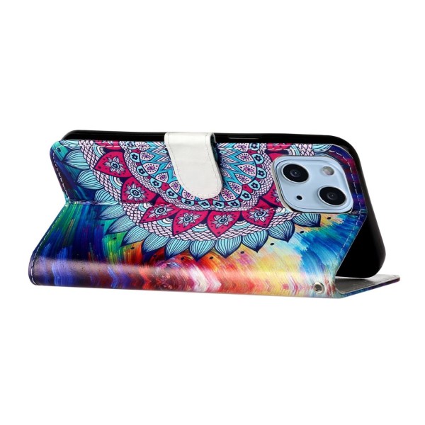 Puzdro pre iPhone 13 Mandala farebné