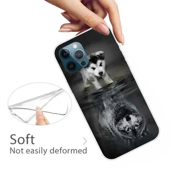 Kryt na iPhone 13 Pro Šteňa