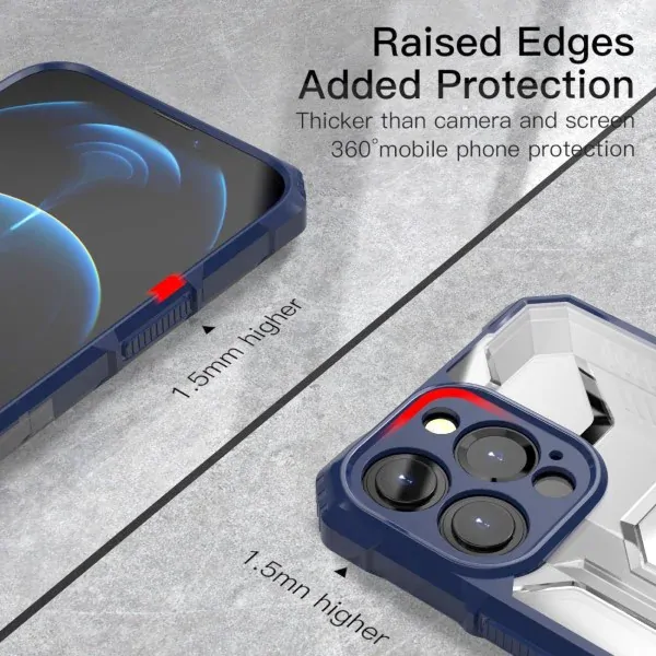 Kryt na iPhone 13 Pro odolný Protective modrý