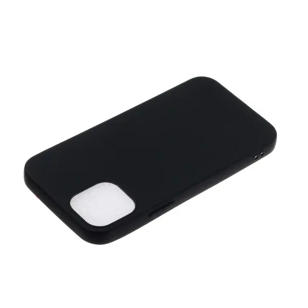 Kryt na iPhone 12 Mini gumový čierny