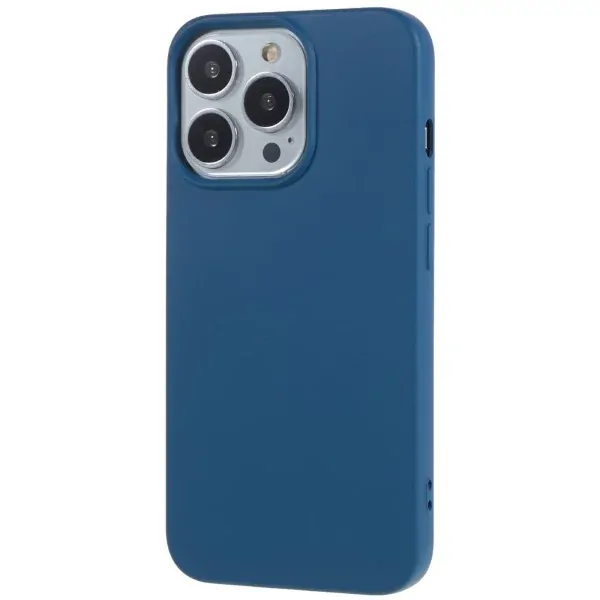 Kryt na iPhone 12 Pro Max gumový modry