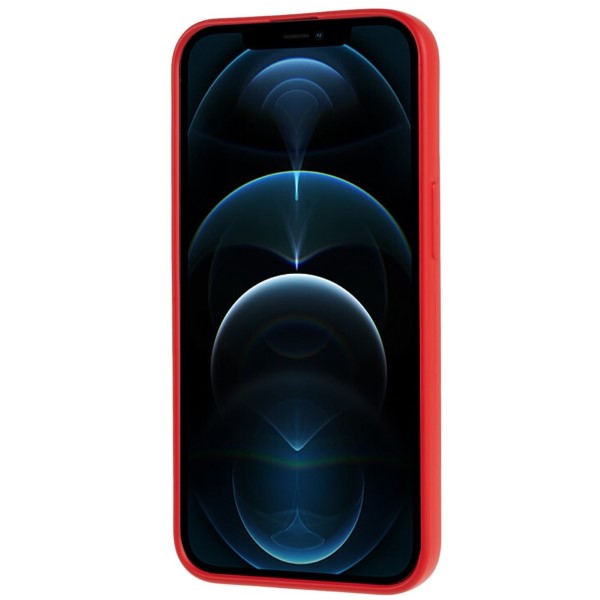 Kryt na iPhone 12 Pro Max gumový červený