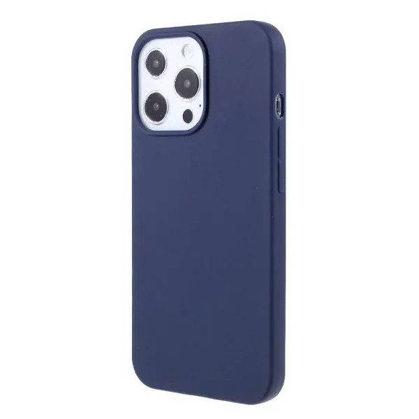 Kryt na iPhone 13 Pro Max gumový tmavo modry