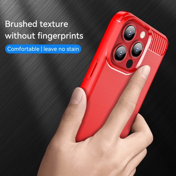 Kryt na iPhone 13 Pro Max Carbon červený