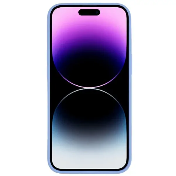 Kryt na iPhone 14 Pro Max gumový fialový