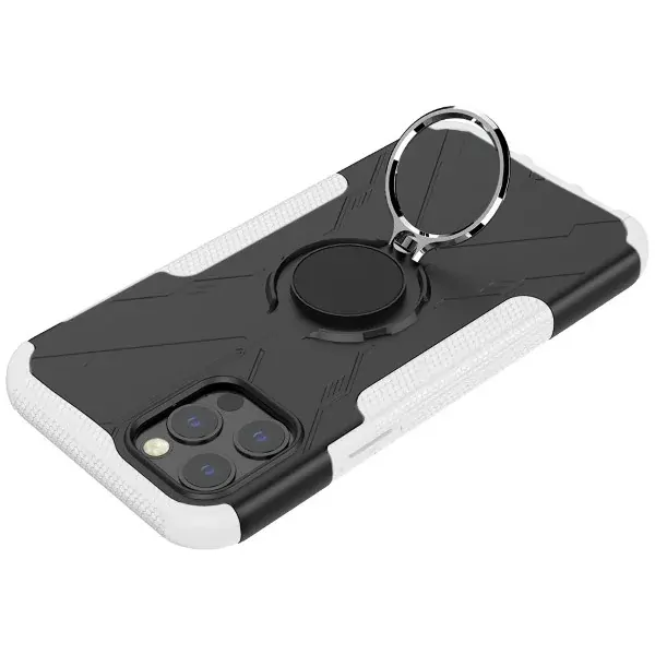 Kryt na iPhone 12 / 12 Pre odolný Tire 2 biely